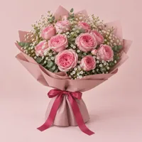 The garden rose bouquet — view 2