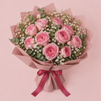 The garden rose bouquet — view 4